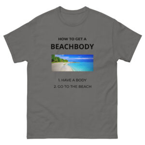 Klassisches Herren-T-Shirt “Beach Body”